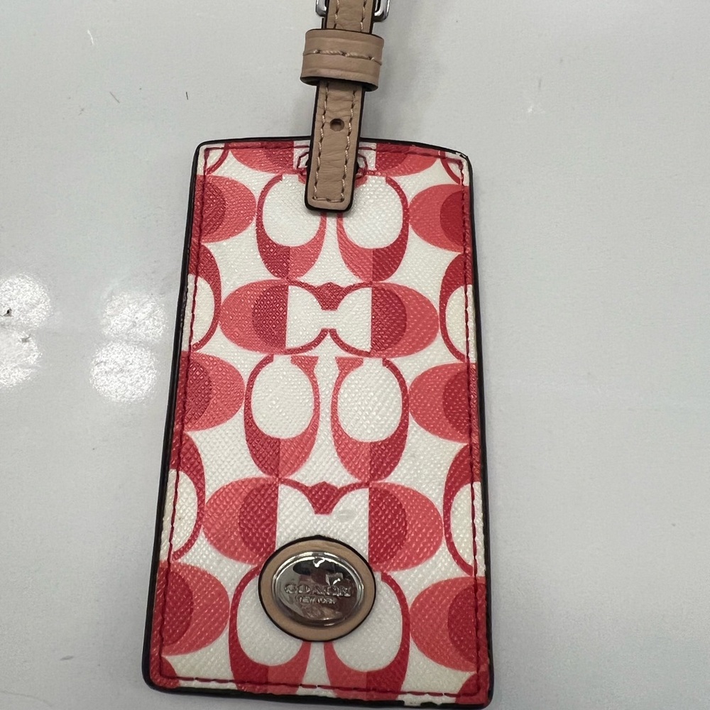 Coach Luggage Tag - Almost new